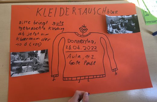 Kleidertauschbörse an der Bischoffstraße