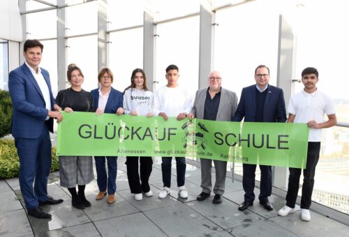 Die Glück­auf-Schu­le gewinnt den Klimaschutzpreis